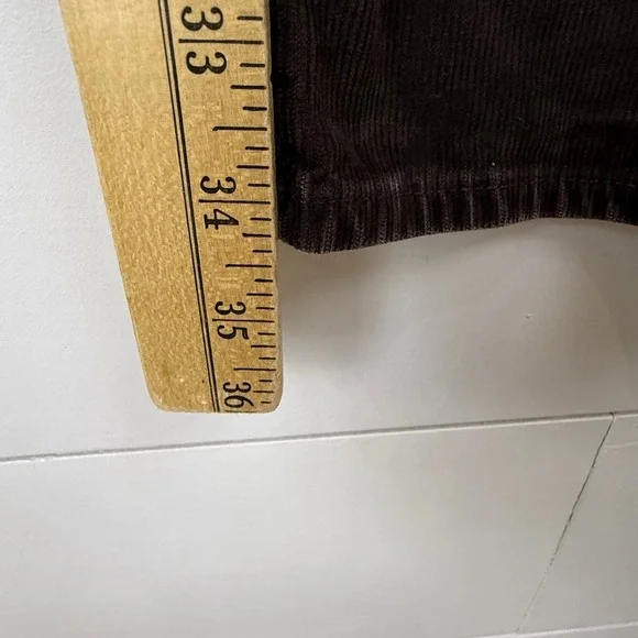 AG Adriano Goldschmied The Everett Slim Straight Corduroy Pants Brown MEN 30x34